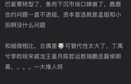 网传田曦薇孟子义成资本首选女主