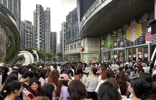 为什么张凌赫的深圳活动能吸引如此多粉丝提前排队？|追星|方城|比耶|商场|学霸