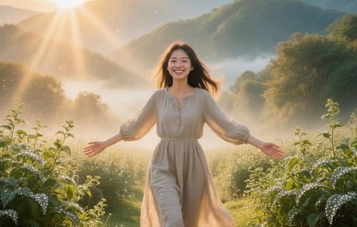 清晨的旋律与期待 ，呼吸清新感受世界蓬勃新生